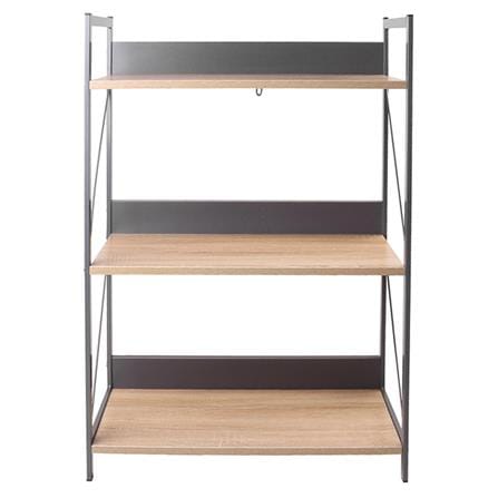 ชั้นวางของโล่ง 3 ชั้น CTREND GR-008 สีเทา_1