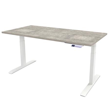 โต๊ะปรับระดับ ERGOTREND SIT 2 STAND GEN 4 120 ซม. สี CONCRETE/ขาว