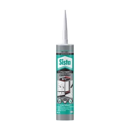ยาแนวโพลีเมอร์อุดรอย SISTA POLYMER SEALANT 290 มล. สีเทา