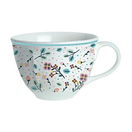 ชุดถ้วยกาแฟ FINE PORCELAIN 250ml KECH SPRING FLOWERS