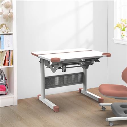 โต๊ะเขียนหนังสือ COMF-PRO M27 90 ซม. สีชมพู_2