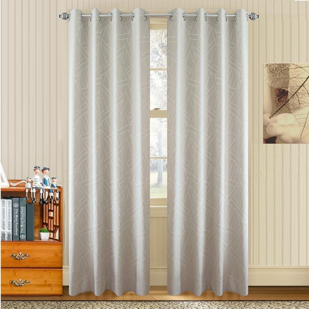 ผ้าม่าน EYELET HOME LIVING STYLE HAZA UV 150X220 ซม. สีเทา