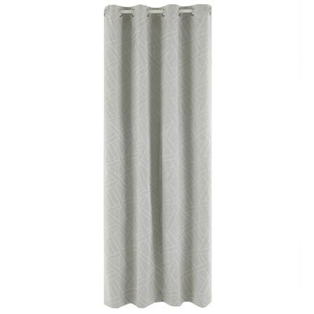ผ้าม่าน EYELET HOME LIVING STYLE HAZA UV 150X220 ซม. สีเทา_1