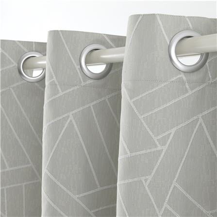 ผ้าม่าน EYELET HOME LIVING STYLE HAZA UV 150X220 ซม. สีเทา_2