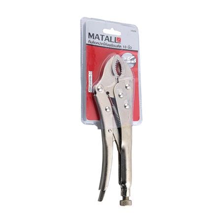 คีมล็อกปากโค้ง MATALL LP010-A 10 นิ้ว_3