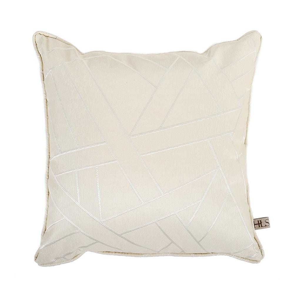 หมอนอิง HOME LIVING STYLE HAZA 18x18 นิ้ว สีครีม