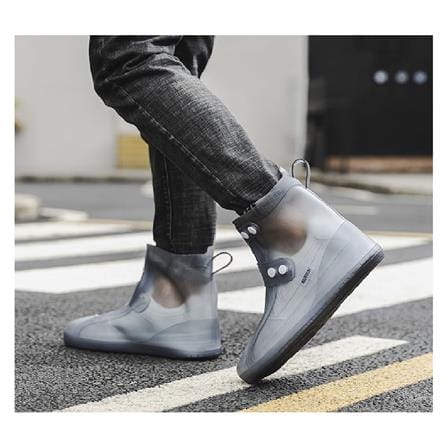 ซิลิโคนคลุมรองเท้าข้อสูง DEXZON เบอร์ 38-39 สีดำ_1