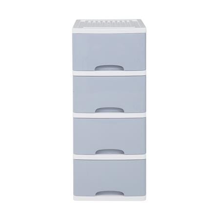 ตู้ลิ้นชัก 4 ชั้น STACKO KS-514G 36x43.5x87 ซม. สีฟ้า_1