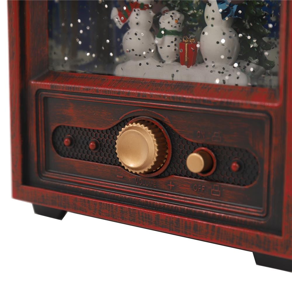 ของตกแต่งดนตรี TV HOME LIVING STYLE SNOWMAN สีน้ำตาล