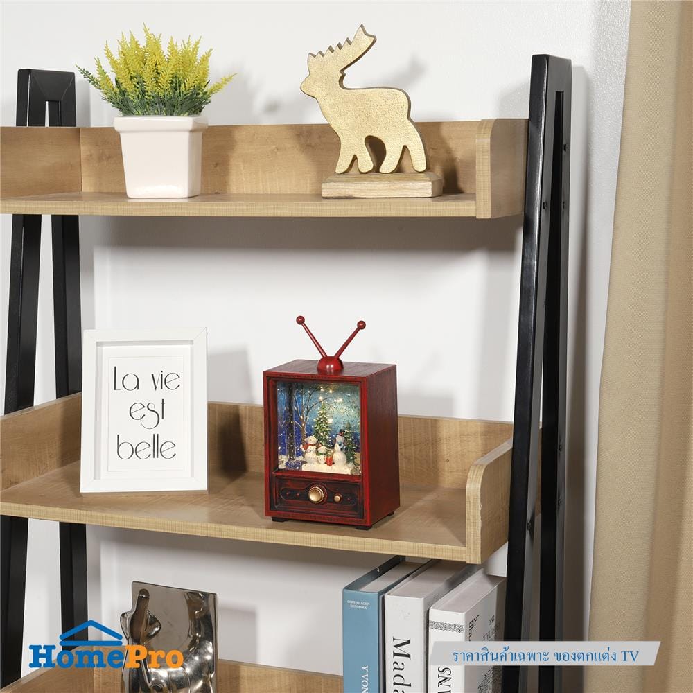 ของตกแต่งดนตรี TV HOME LIVING STYLE SNOWMAN สีน้ำตาล