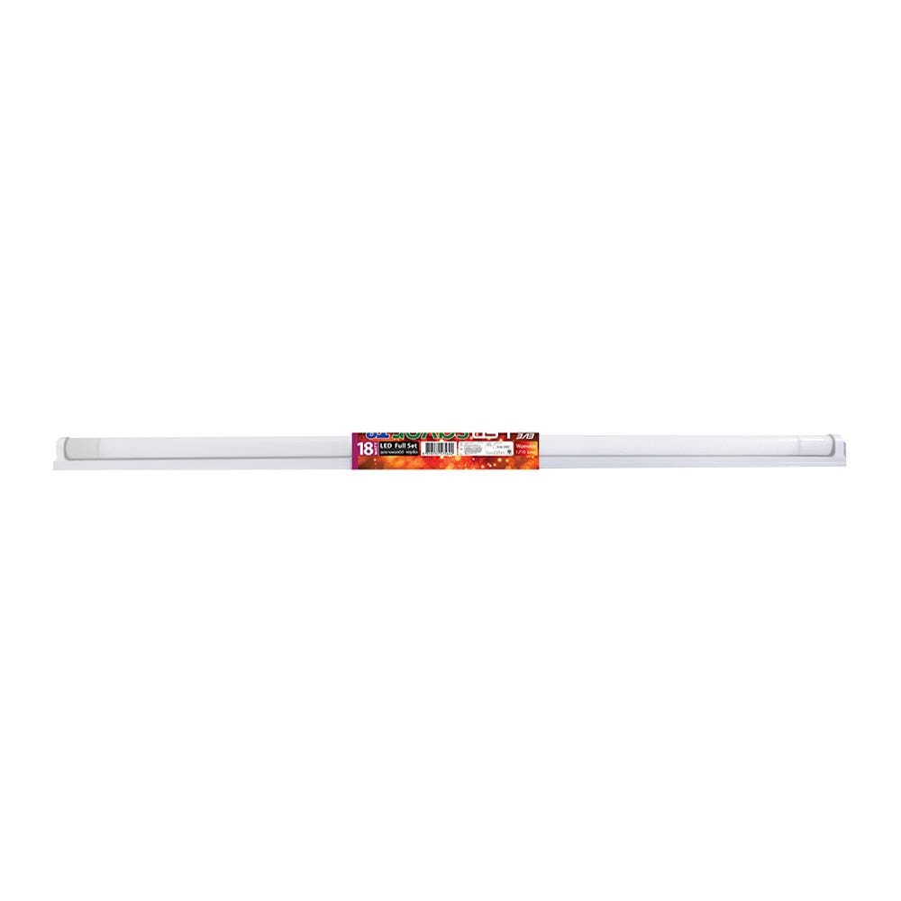 ชุดรางนีออน LED EVE T8 SAVER 18 วัตต์ WARMWHITE