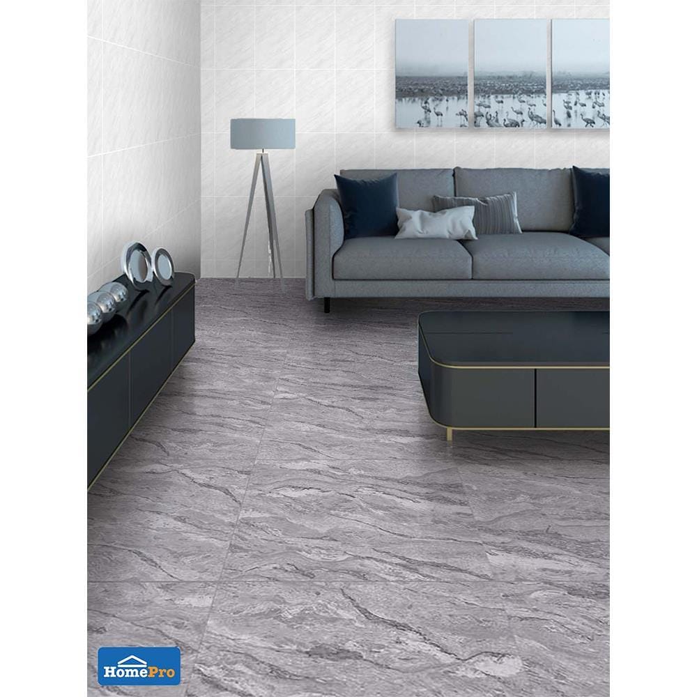 กระเบื้องพื้น 60x60 ซม. อเมซอน เกรย์ 1.44M2