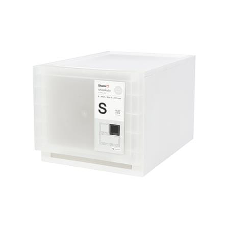 กล่องลิ้นชัก 1 ลิ้นชัก STACKO MONO S 27x39.5x24 ซม. สีใส