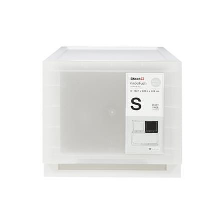 กล่องลิ้นชัก 1 ลิ้นชัก STACKO MONO S 27x39.5x24 ซม. สีใส_1