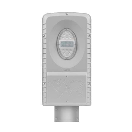 ไฟถนน SOLAR LED LAMPTAN NIGHT WATCH 55 วัตต์ DAYLIGHT สีเทา_0