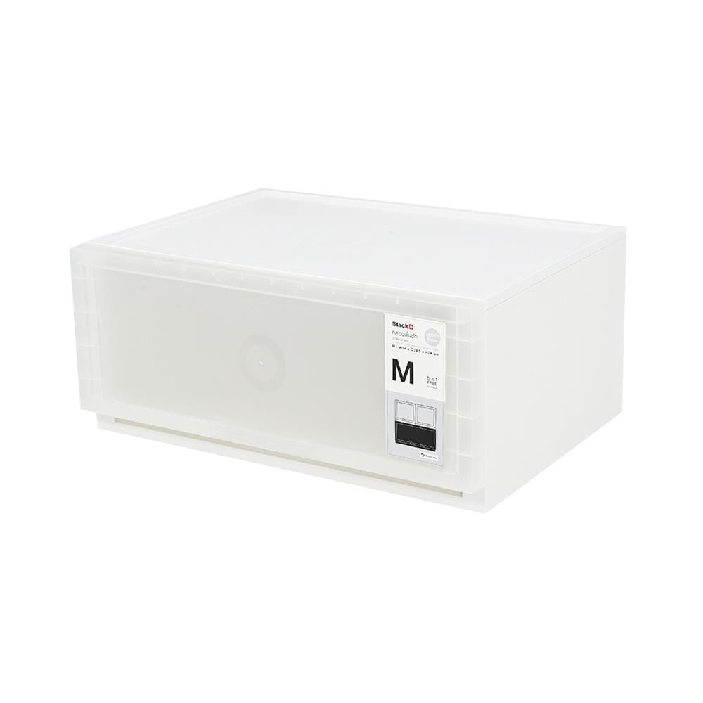 กล่องลิ้นชัก 1 ลิ้นชัก STACKO MONO M 54x39.5x24 ซม. สีใส