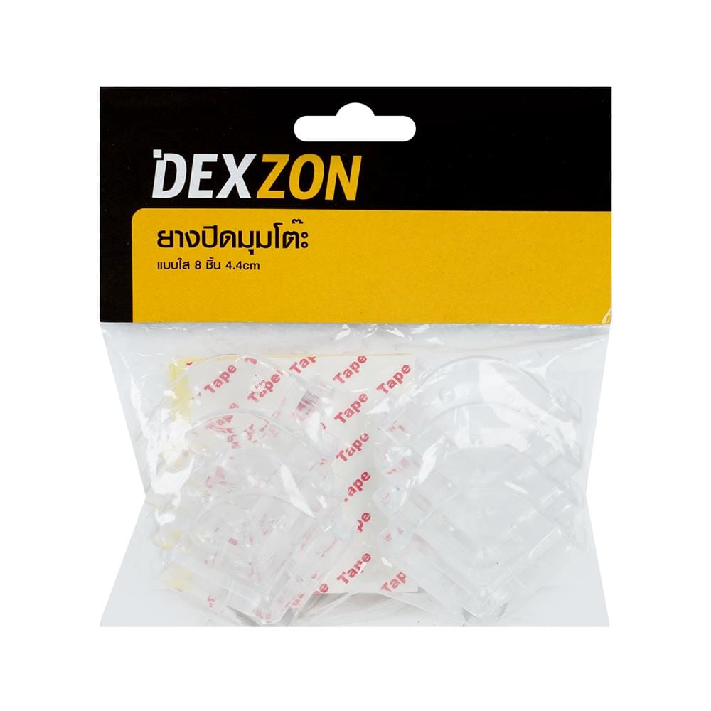 ยางปิดมุมโต๊ะ DEXZON แพ็ก 8 ชิ้น