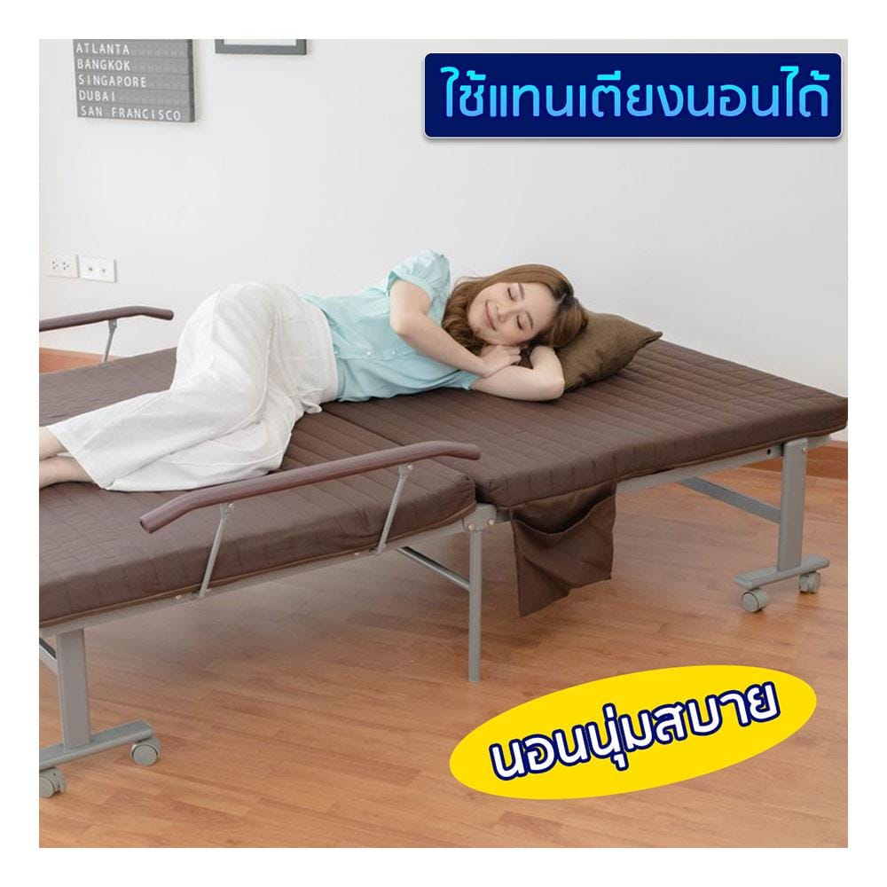 เตียงพับพร้อม TOPPER EAZYBED JUMBO 40x120x190 ซม.