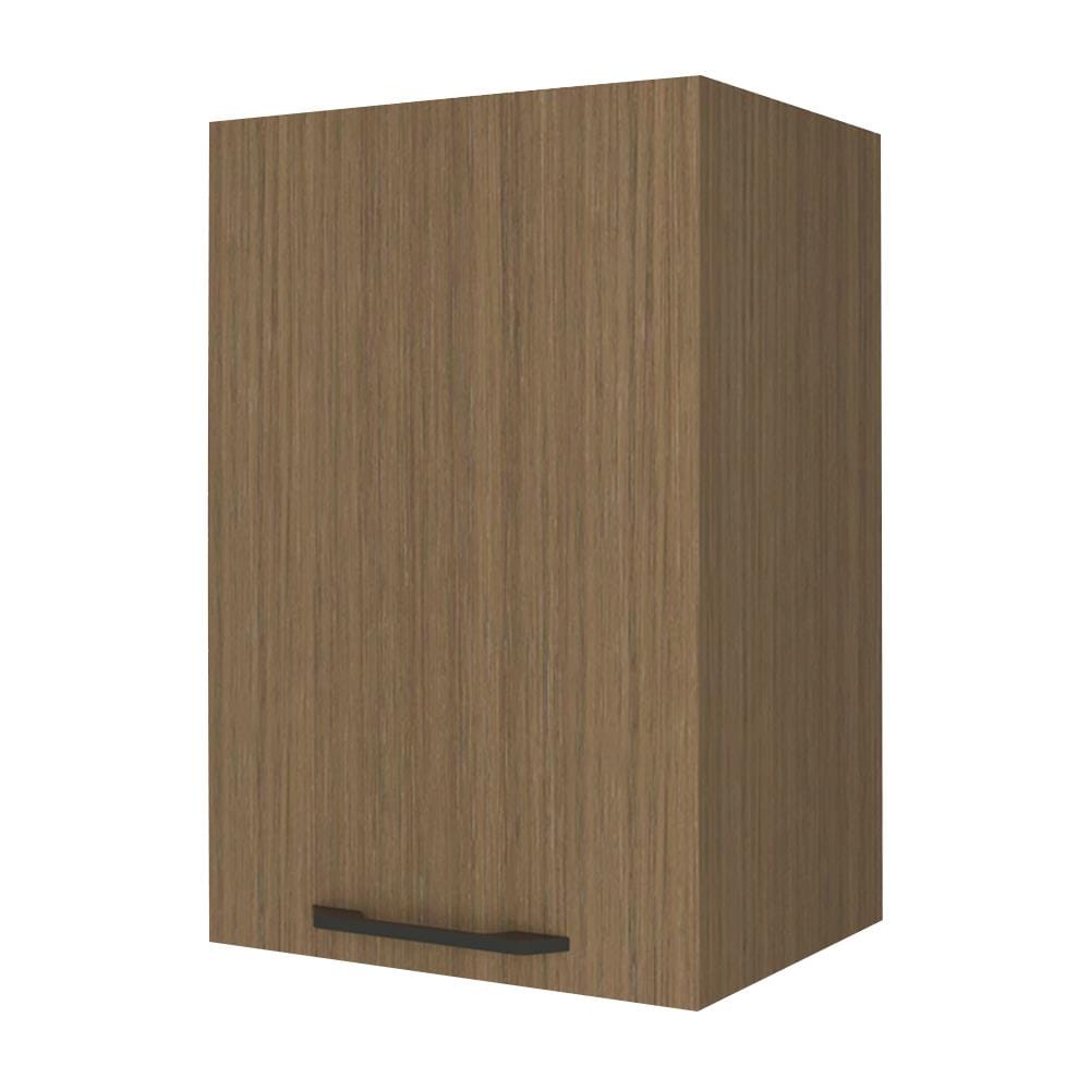 ตู้เดี่ยว PARAZZO ENZO มือจับดำ 40x60 ซม. สีช็อกโกแลต
