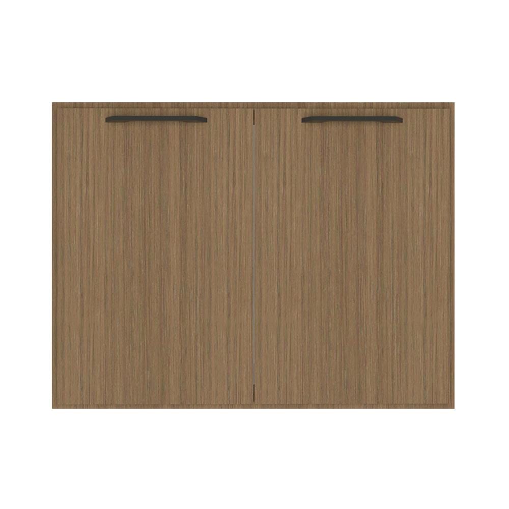 บานซิงค์คู่ PARAZZO ENZO 80x60 ซม. สีช็อกโกแลต