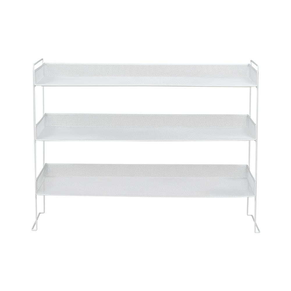 ชั้นวางรองเท้า 3 ชั้น STACKO BILA 77x26.5x57.5 ซม. สีขาว