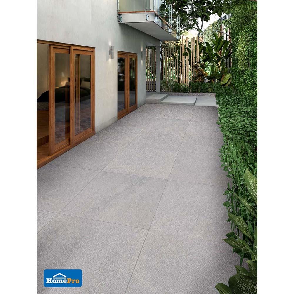 กระเบื้องพื้น 60x60 ซม. ฮาร์เปอร์ เทาอ่อน 1.44M2