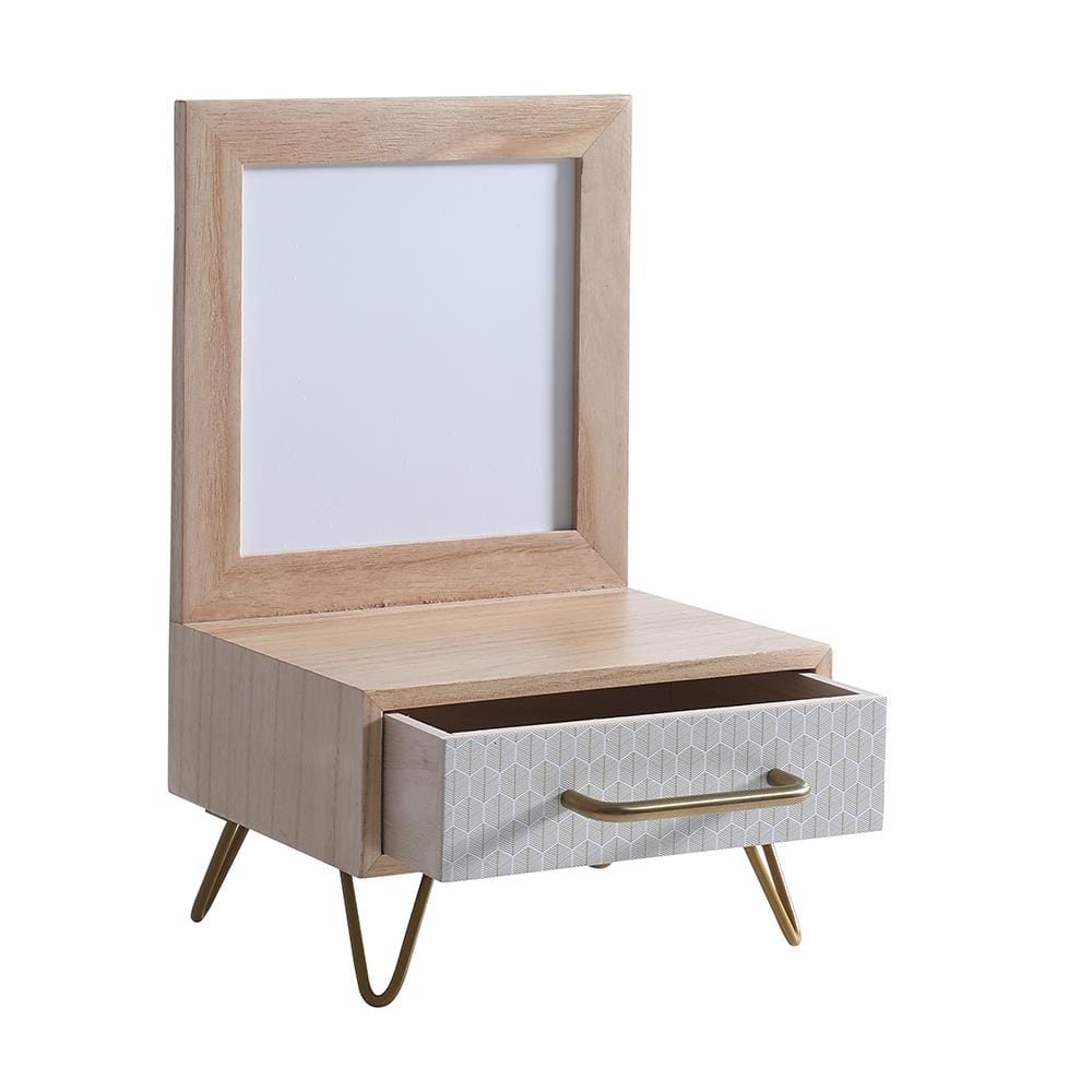 ชั้นลิ้นชักไม้ 1 ลิ้นชัก STACKO LINDO 22.5X17X5.5 ซม. ไม้