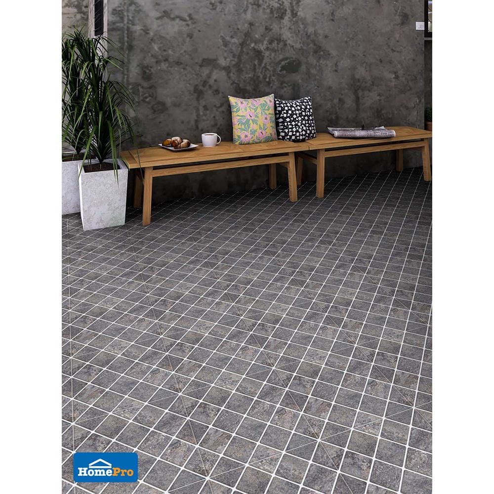 กระเบื้องพื้น 12x12 นิ้ว DURAGRES ออก้า เทา A
