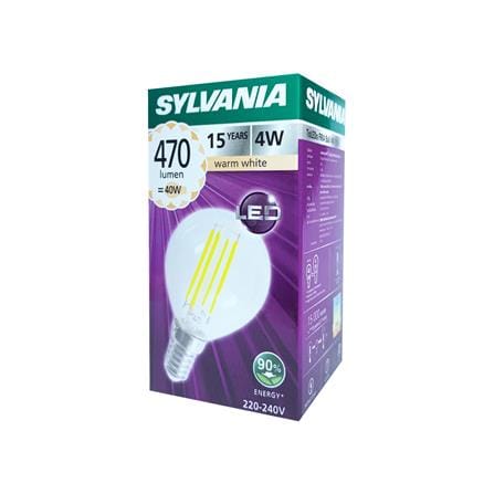 หลอด LED SYLVANIA TOLEDO FIRA BALL E14 4 วัตต์ WARMWHITE_1
