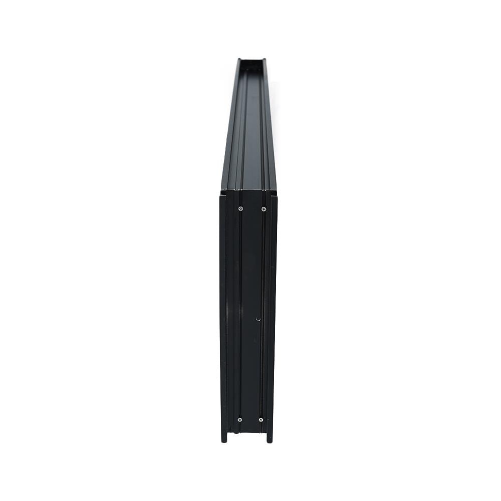 ช่องแสงหน้าต่าง อะลูมิเนียม WINDOW ASIA F10 180x40 ซม. สีดำ