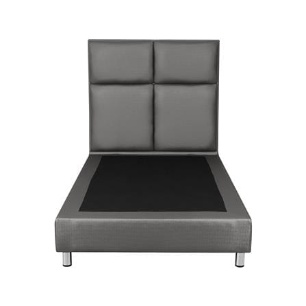 ฐานรองหัวเตียง 3.5 ฟุต HOME LIVING STYLE SQUARE สีเทาเข้ม_1