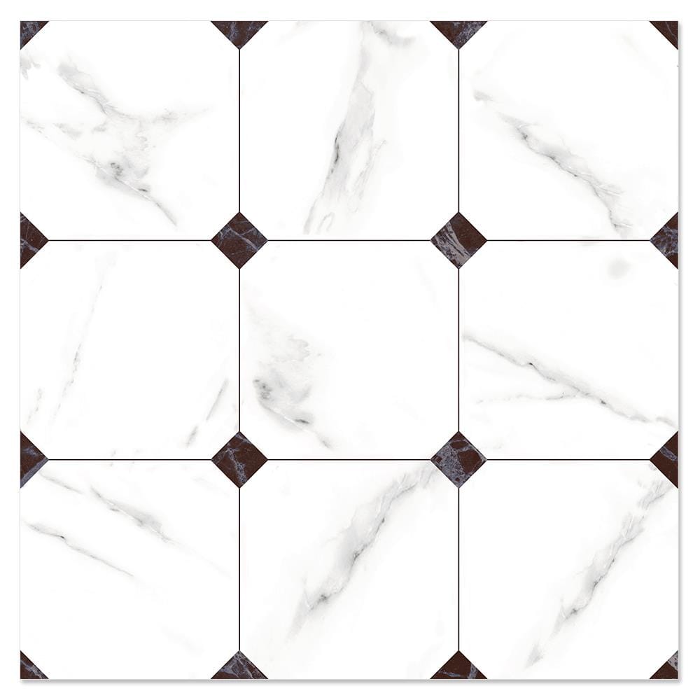 กระเบื้องพื้น 12x12 นิ้ว DURAGRES เบเนตติ ขาว A 1M2