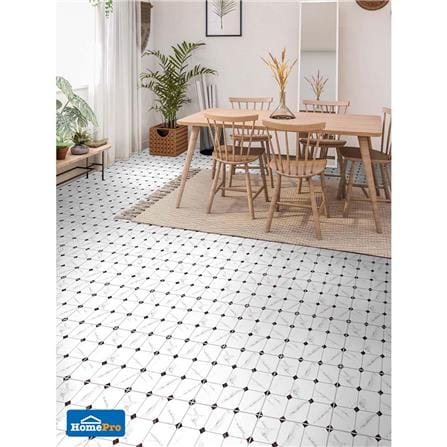 กระเบื้องพื้น 12x12 นิ้ว DURAGRES เบเนตติ ขาว A 1M2_3