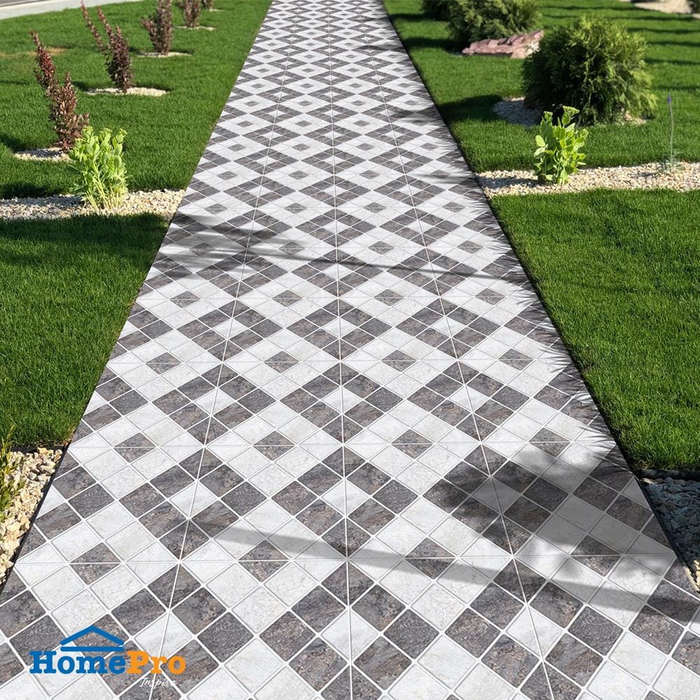 กระเบื้องพื้น 12x12 นิ้ว DURAGRES ออเตโก้ เทาอ่อน A 1M2