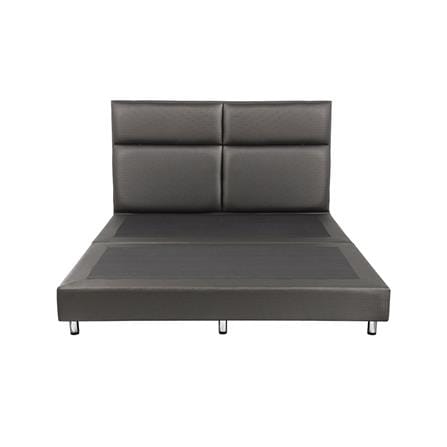 ฐานรองหัวเตียง 5 ฟุต HOME LIVING STYLE SQUARE สีเทาเข้ม_1