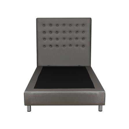 ฐานรองหัวเตียง 3.5 ฟุต HOME LIVING STYLE DIAMOND สีเทาเข้ม_1