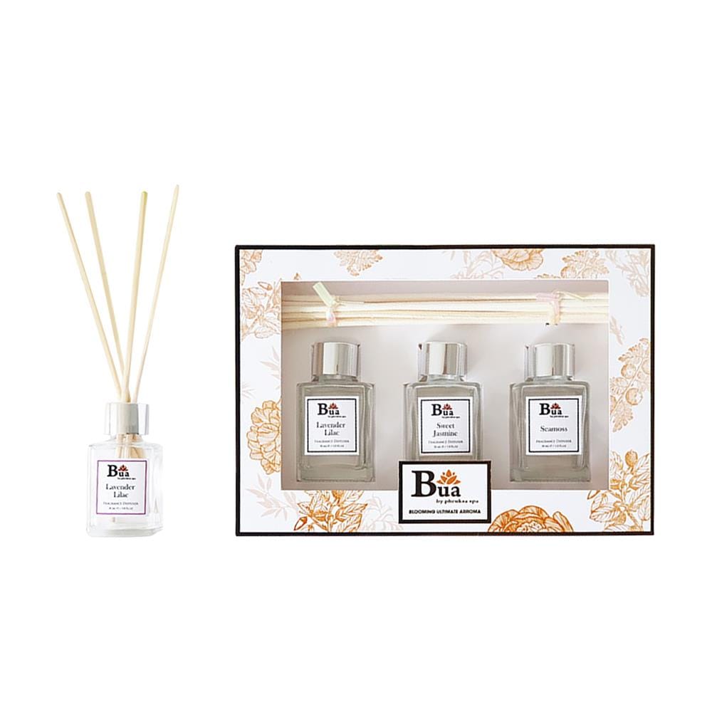 ชุดน้ำหอมปรับอากาศ 3 กลิ่น BUA 30ML _0