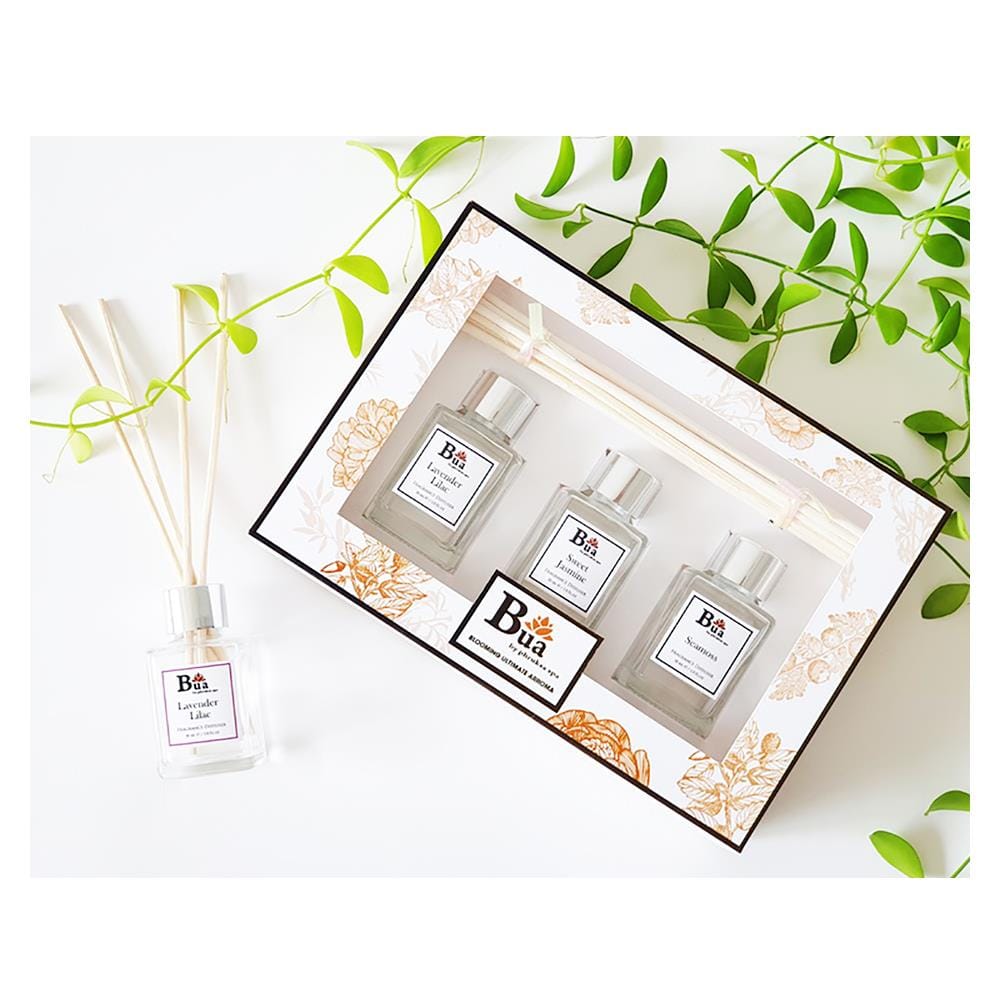ชุดน้ำหอมปรับอากาศ 3 กลิ่น BUA 30ML _1