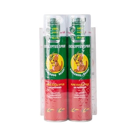 สเปรย์ปรับอากาศ KANGAROO 300 มล. EUCALYPTUS (แพ็กคู่)_0