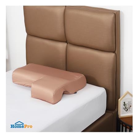 ปลอกหมอนหนุน HOME LIVING STYLE LEFT สีน้ำตาล_4