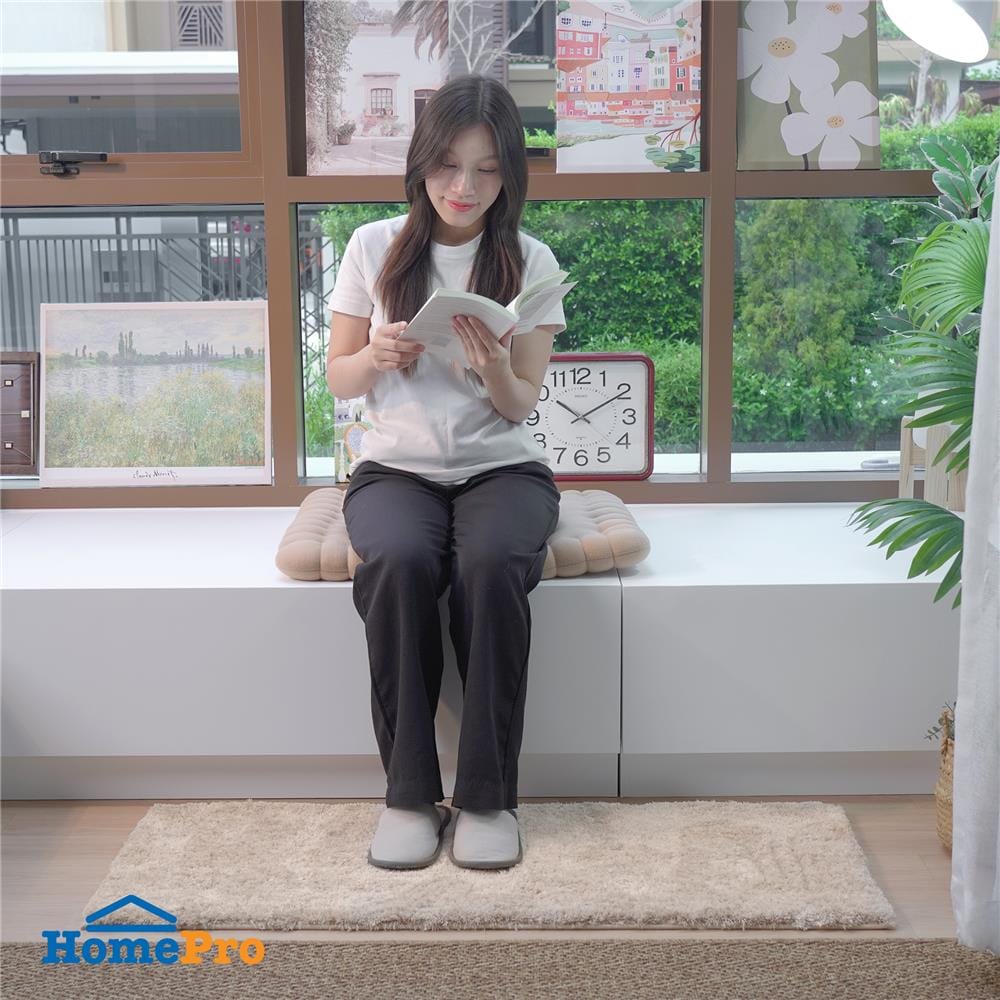 พรม HOME LIVING STYLE MOSS 45x120 ซม. สีครีม