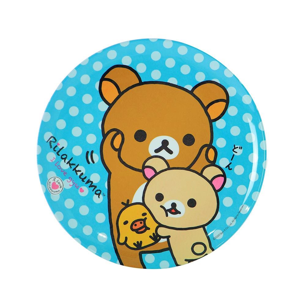 จานเมลามีนตื้น 8" SUPERWARE I LOVE RILAKKUMA