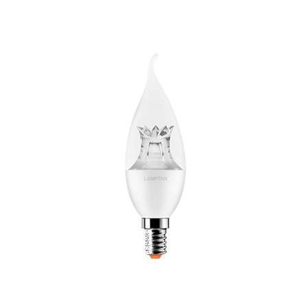 หลอด LED LAMPTAN CANDLE FLAME 4 วัตต์ WARMWHITE E1...