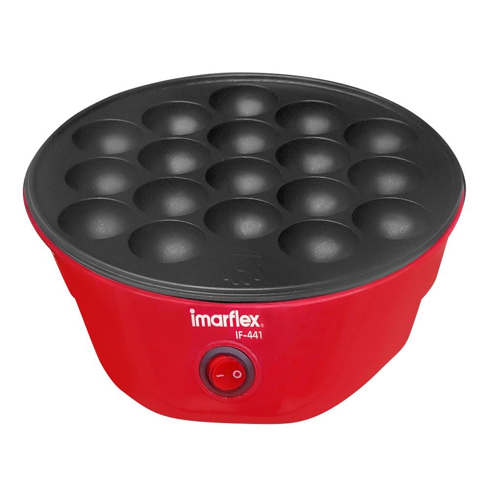 เครื่องทำทาโกยากิ IMARFLEX IF-441 สีแดง