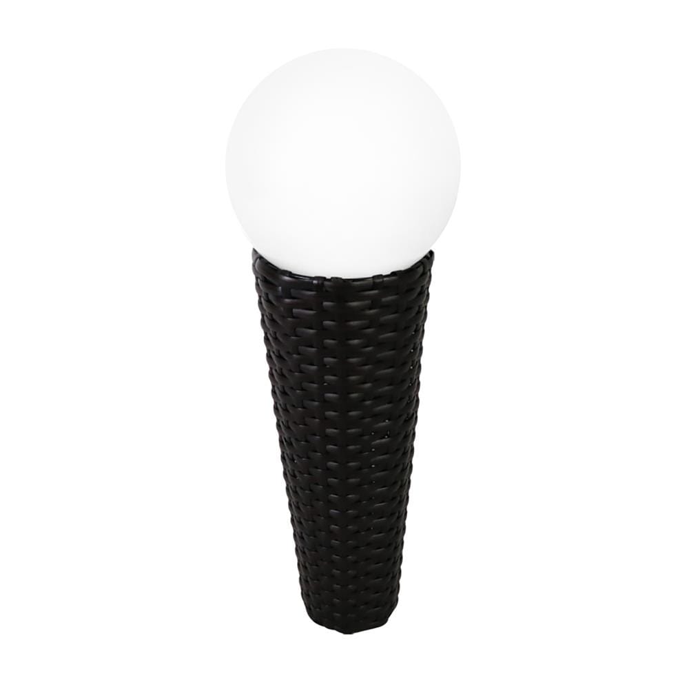 ไฟทางเดิน SOLAR HI-TEK HFSG03004B 0.24 วัตต์ DAYLIGHT สีดำ