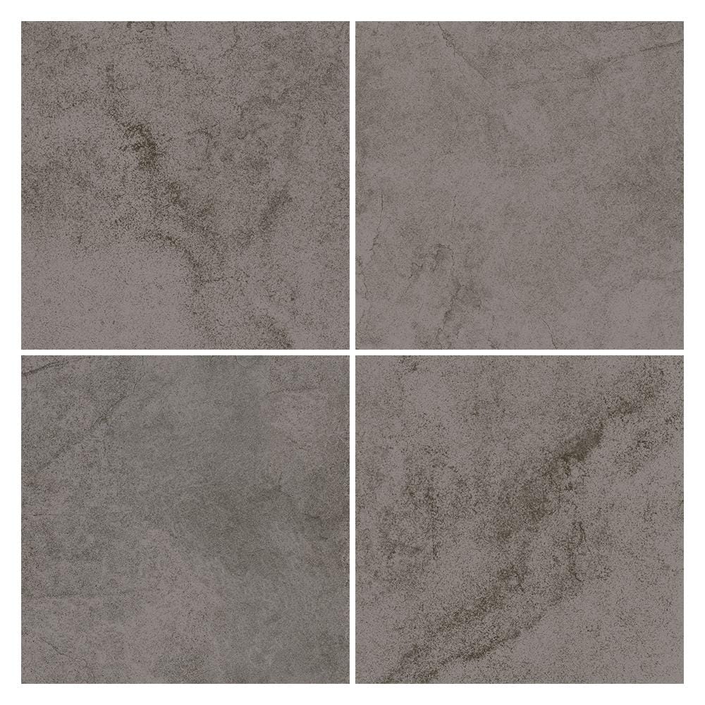 กระเบื้องพื้นพอร์ซเลน 60x60 ซม. CERGRES วิสเซล ชาร์โคล (AM) A 1.44M2