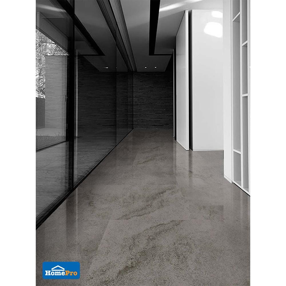 กระเบื้องพื้นพอร์ซเลน 60x60 ซม. CERGRES วิสเซล ชาร์โคล (AM) A 1.44M2