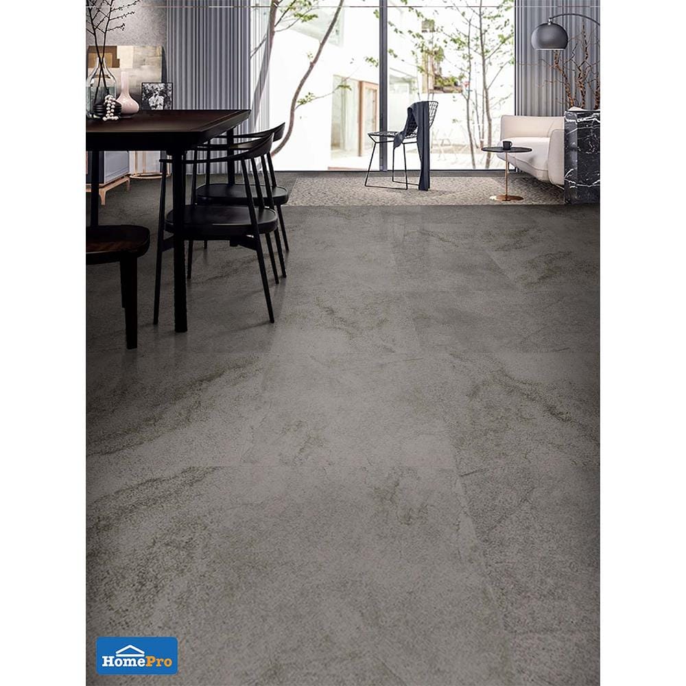 กระเบื้องพื้นพอร์ซเลน 60x60 ซม. CERGRES วิสเซล ชาร์โคล (AM) A 1.44M2