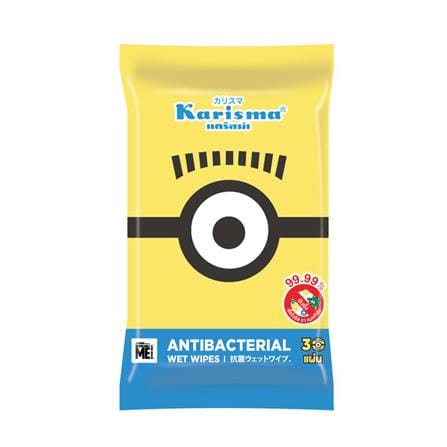 ผ้าเช็ดทำความสะอาดผิว KARISMA ANTI-BACTERIA 30 แผ่...