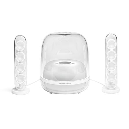 ลำโพงบลูทูธ HARMAN KARDON SOUNDSTICKS4 สีขาว_0